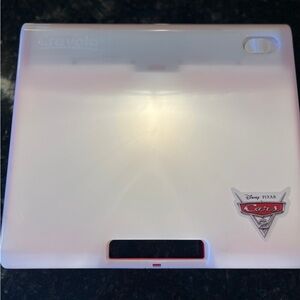 Crayola White Tablet with Disney Pixar Cars Logo